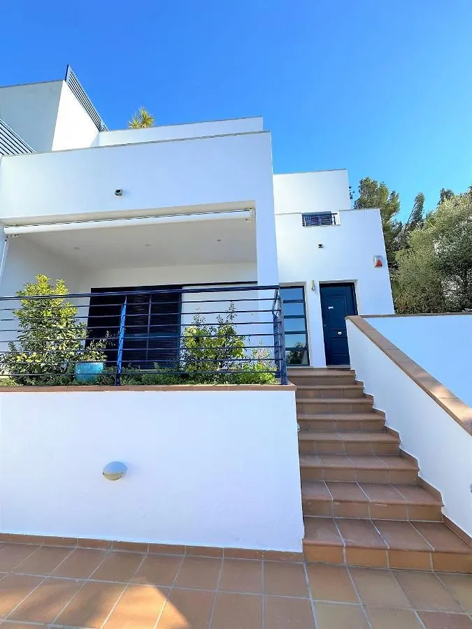 בית נופש הוילה Montjoi Magnifica Casa Con Jacuzzi Y Cerca Playa Ref 160